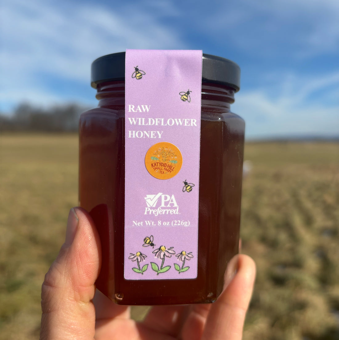 Raw Wildflower Honey, 8 oz