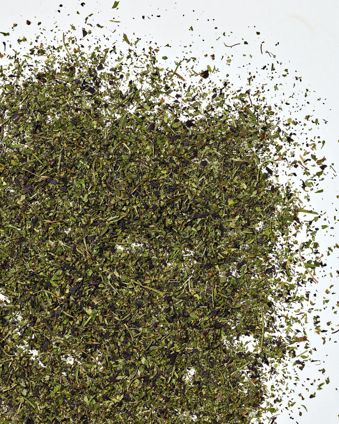 Organic Earth &amp; Sky herbal tea with tulsi and rosemary. Loose leaf herbal tea blend for starting a new season.