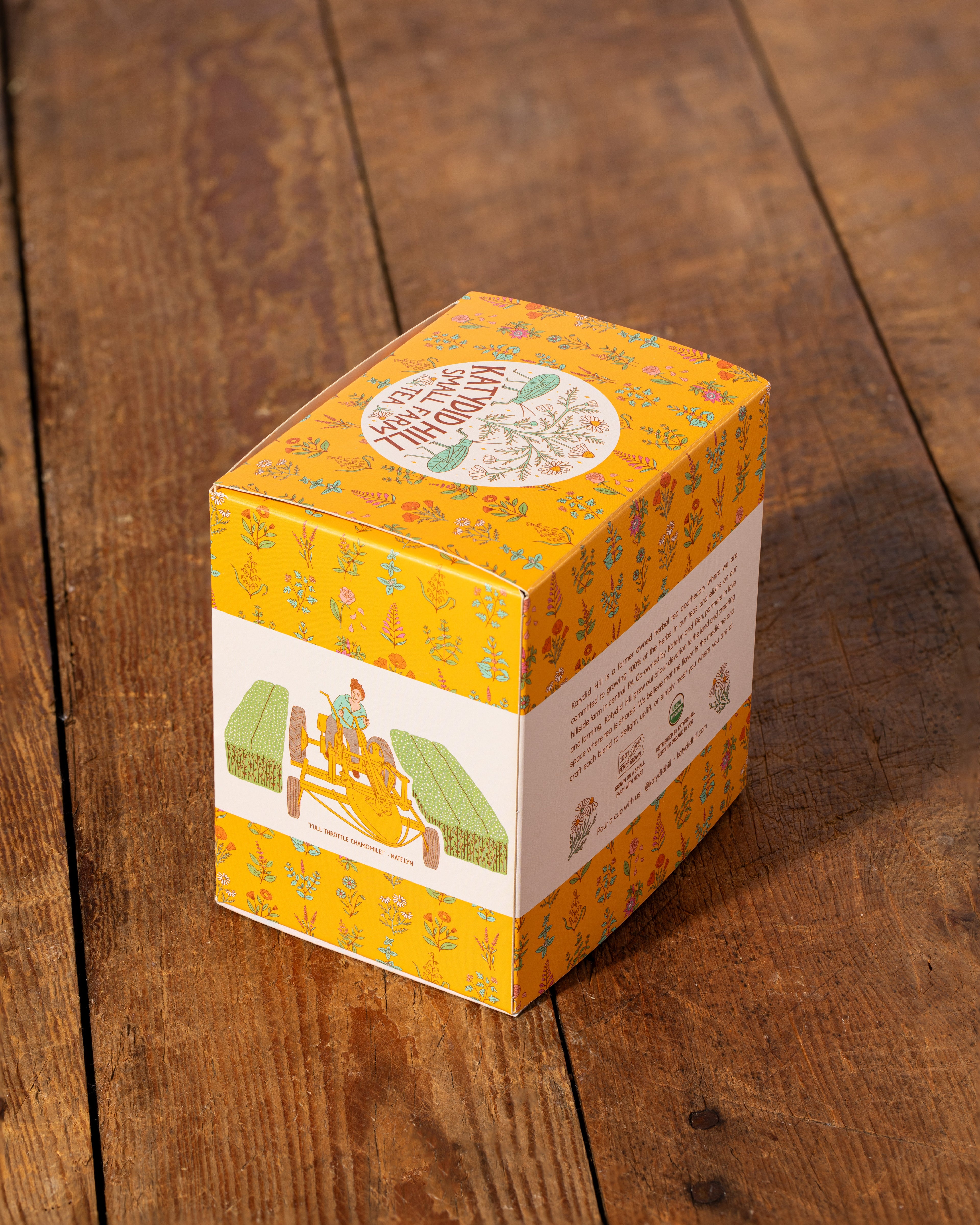 Katydid Hill Herbal Tea Flight, Organic