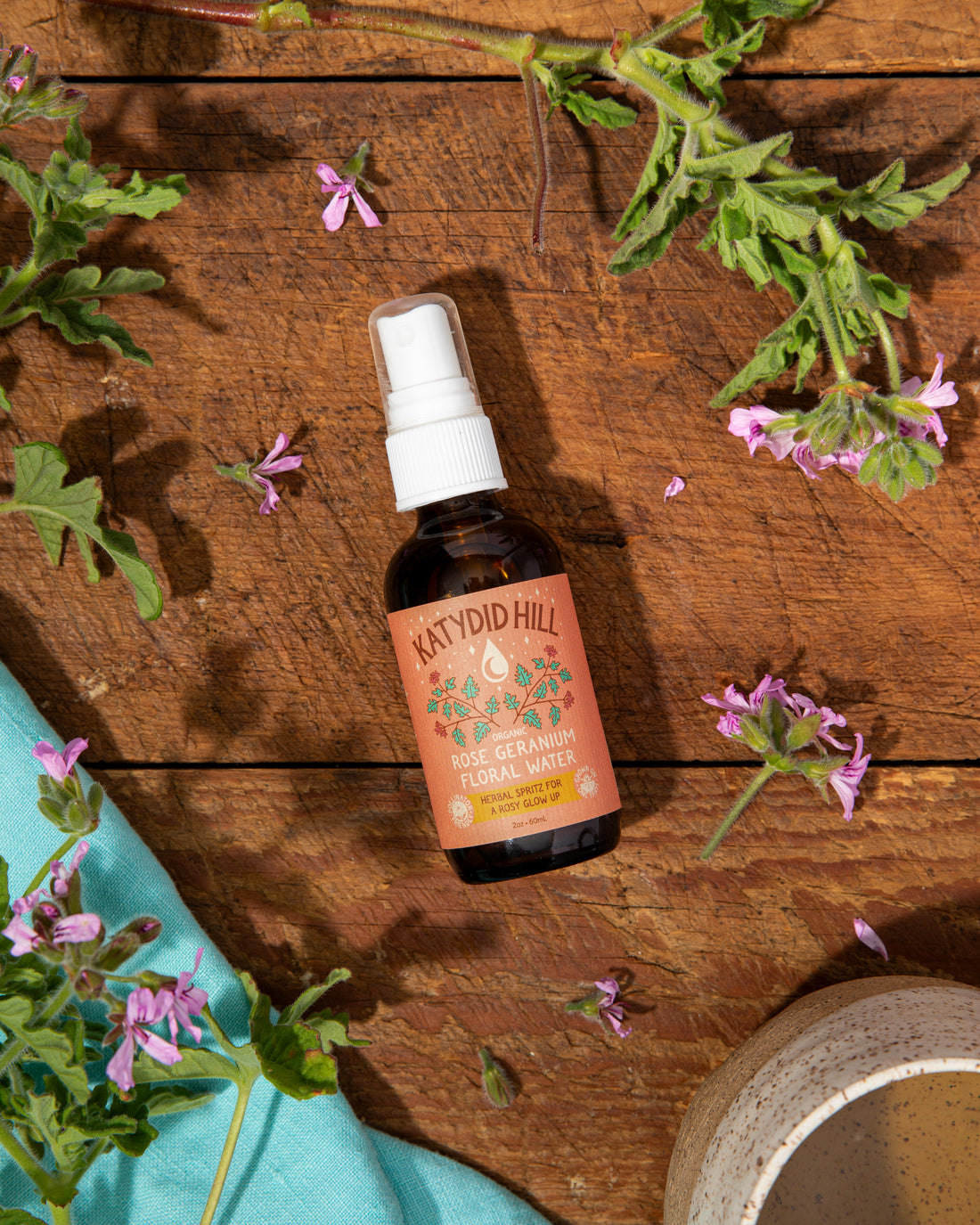 Rose Geranium Floral Water