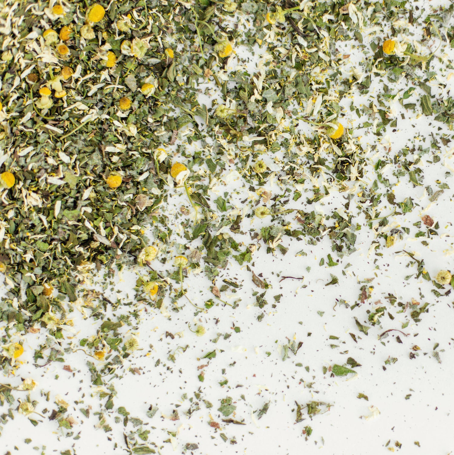 Garden mint tea loose leaf herb, herbal tea blend for mental clarity,